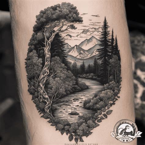 nature tattoo|The Art Of Nature Tattoos: Inspiring Ideas & 131。